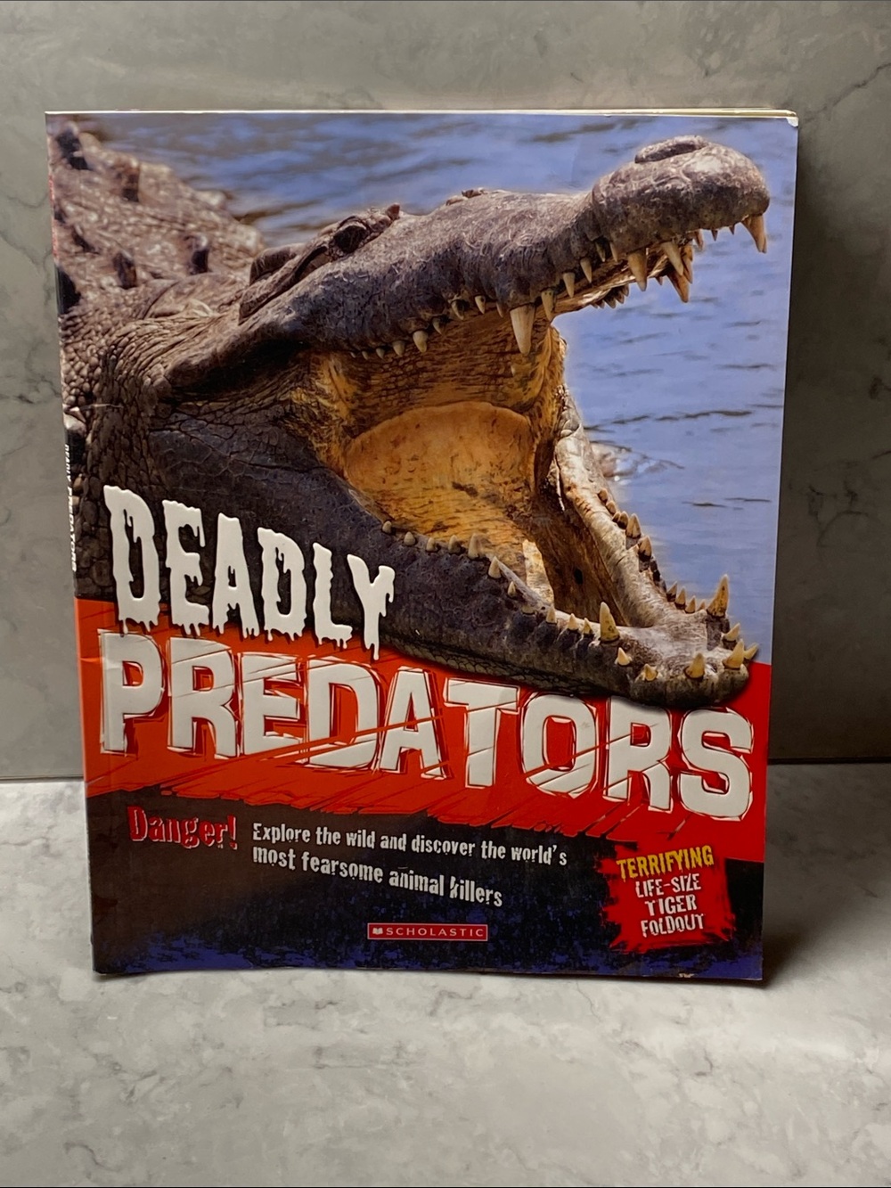 Scholastic Deadly Predators book